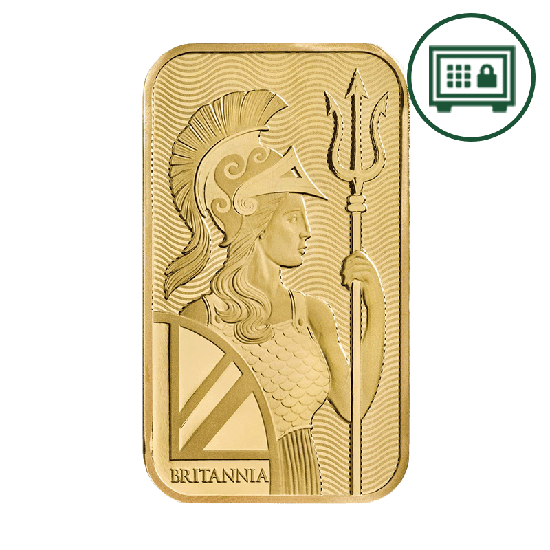 Image for 1 oz Britannia Gold Bar - Secure Storage from TD Precious Metals